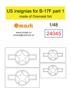 24045 1/48 B-17F US insignias part 1