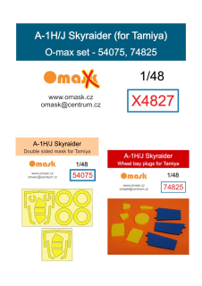 X4827 1/48 A-1H/J Skyraider O-max set (for Tamiya)