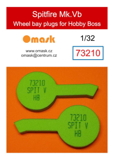 73210 1/32 Spitfire Mk.Vb wheel bay plugs (for Hobby Boss)