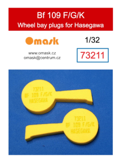 73211 1/32 Bf 109 F/G/K wheel bay plugs (for Hasegawa / Hobby 2000)