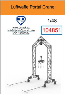 104851 1/48 Luftwaffe portal crane