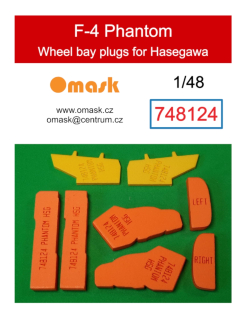 748124 1/48 F-4 Phantom wheel bay plugs (for Hasegawa)
